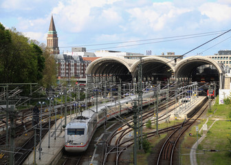 Obraz premium Hauptbahnhof Kiel