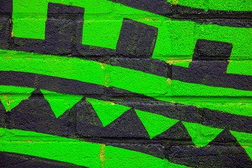 Abstract Street Art Background