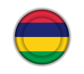 button flags mauritius