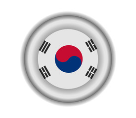 button flags south korea