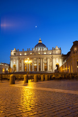 Naklejka premium The Papal Basilica of Saint Peter in the Vatican