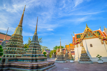 Naklejka premium Wat Pho temple, Bangkok, Thailand