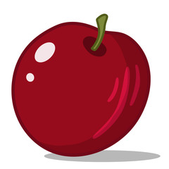 red apple