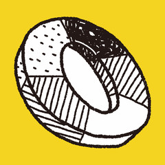 infographic chart doodle drawing