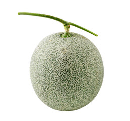 melon isolated on white background