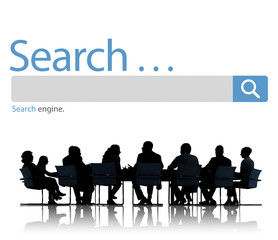 Search Browse Find Internet Search Engine Concept