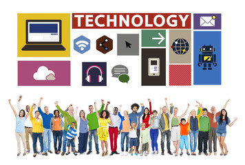 Technology Social Media Networking Online Digital Concept