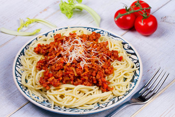 Spaghetti with Bolognese Sauce