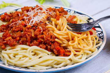 Spaghetti with Bolognese Sauce