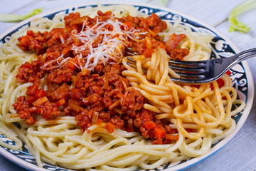 Spaghetti with Bolognese Sauce