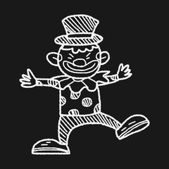 clown doodle drawing