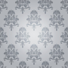 Damask pattern. 10 EPS.