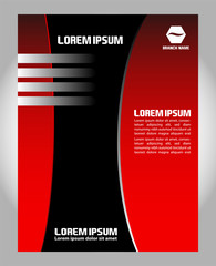 Flyer, leaflet, booklet layout. design template
