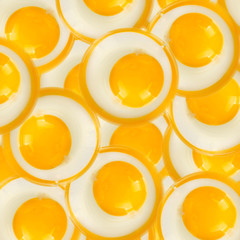 Abstract background with eggs. Seamless pattern for design
