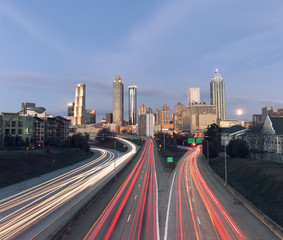 Fototapeta na wymiar Atlanta skyline