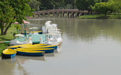Obraz premium Rowboats