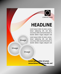 flyer design content background
