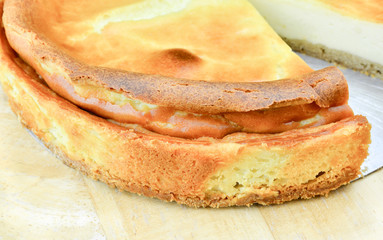 New York Cheese Cake/ Close up image 