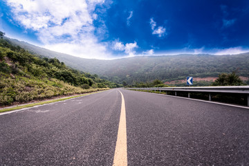 Mountains highway