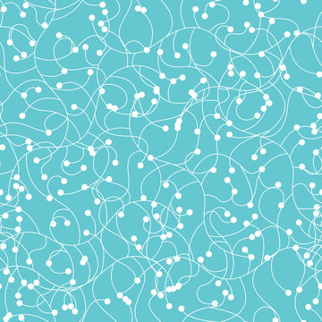 seamless background pattern floral swirl vector