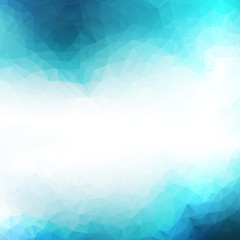 Abstract blue light template background