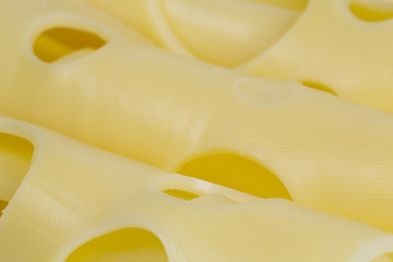 fresh cheese isolated on white background