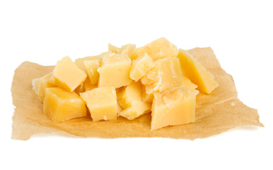 parmesan cheese cubes