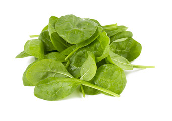 spinach isolated