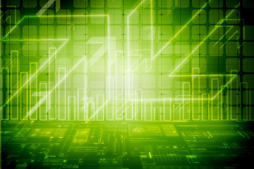 Obraz premium Digital Abstract business background