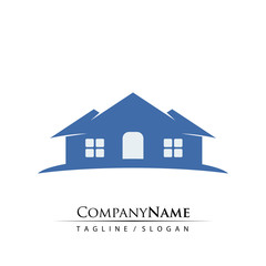 Property Real Estate logo icon vector