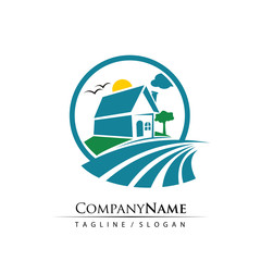 Property Real Estate logo icon vector