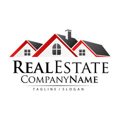 Property Real Estate logo icon vector