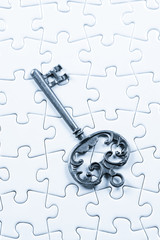 Business success key concept idea and innovation