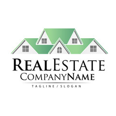 Property Real Estate logo icon vector