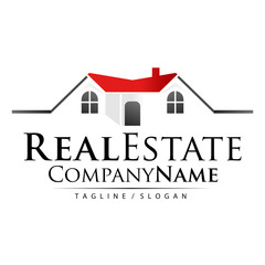 Property Real Estate logo icon vector