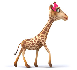 Fototapeta premium Fun giraffe
