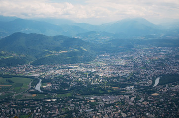 Obraz premium Banlieue de grenoble (Chartreuse / Isère)