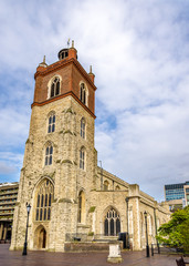 St Giles-without-Cripplegate church in London - England