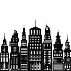 Fototapeta premium Modern Big City