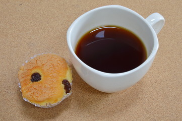cup cake and coffee