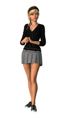 Fototapeta premium Teen Girl