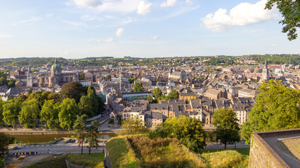 Fototapeta na wymiar City of Namur in Belgium
