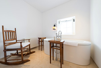 Modern bathroom interior