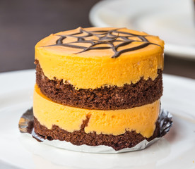 orange and chocolate cake