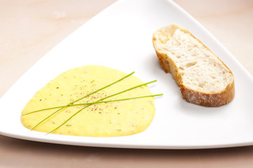 scrambled eggs to the French way