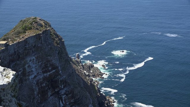 The famous Cape Point (South Africa) 4K footage