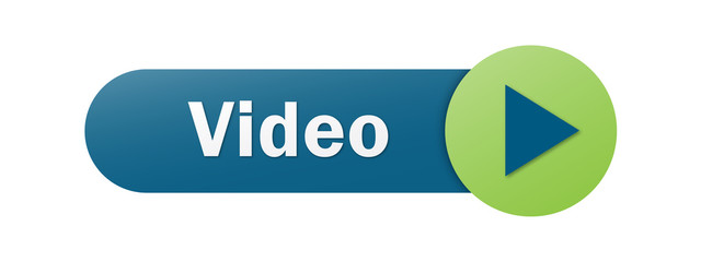 Blue and Green VIDEO vector web button