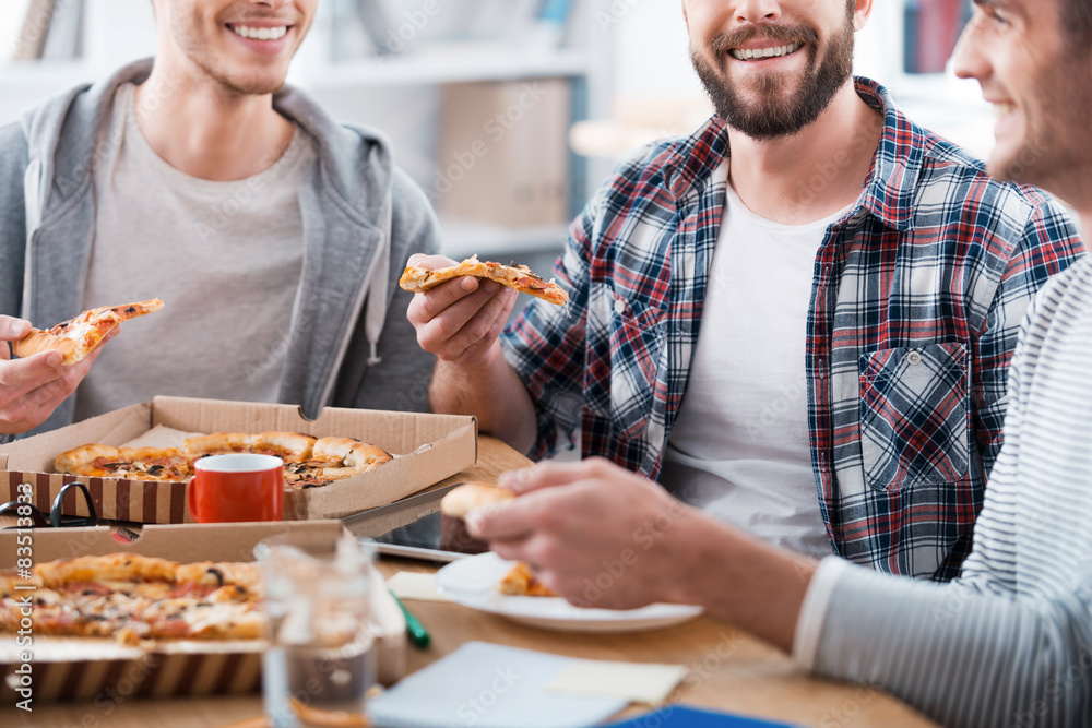 Wall mural pizza time!