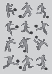 Soccer Sports Icon Set