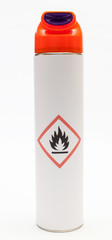 Reinigungsmittel-Spraydose mit neuem GHS-Symbol